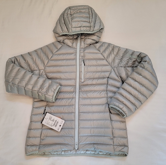 Salomon Elixir Micro Down Hooded Jacket - Misty Blue - Picture 7 of 7